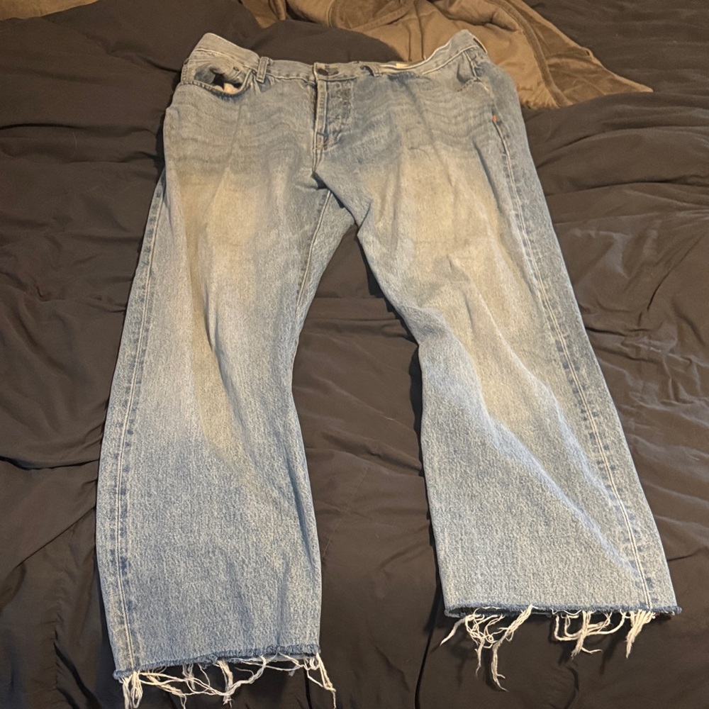 Imogene + Willie Henry light wash denim jeans